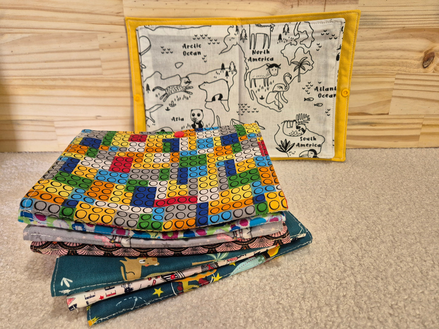 Carnet de coloriage lavable