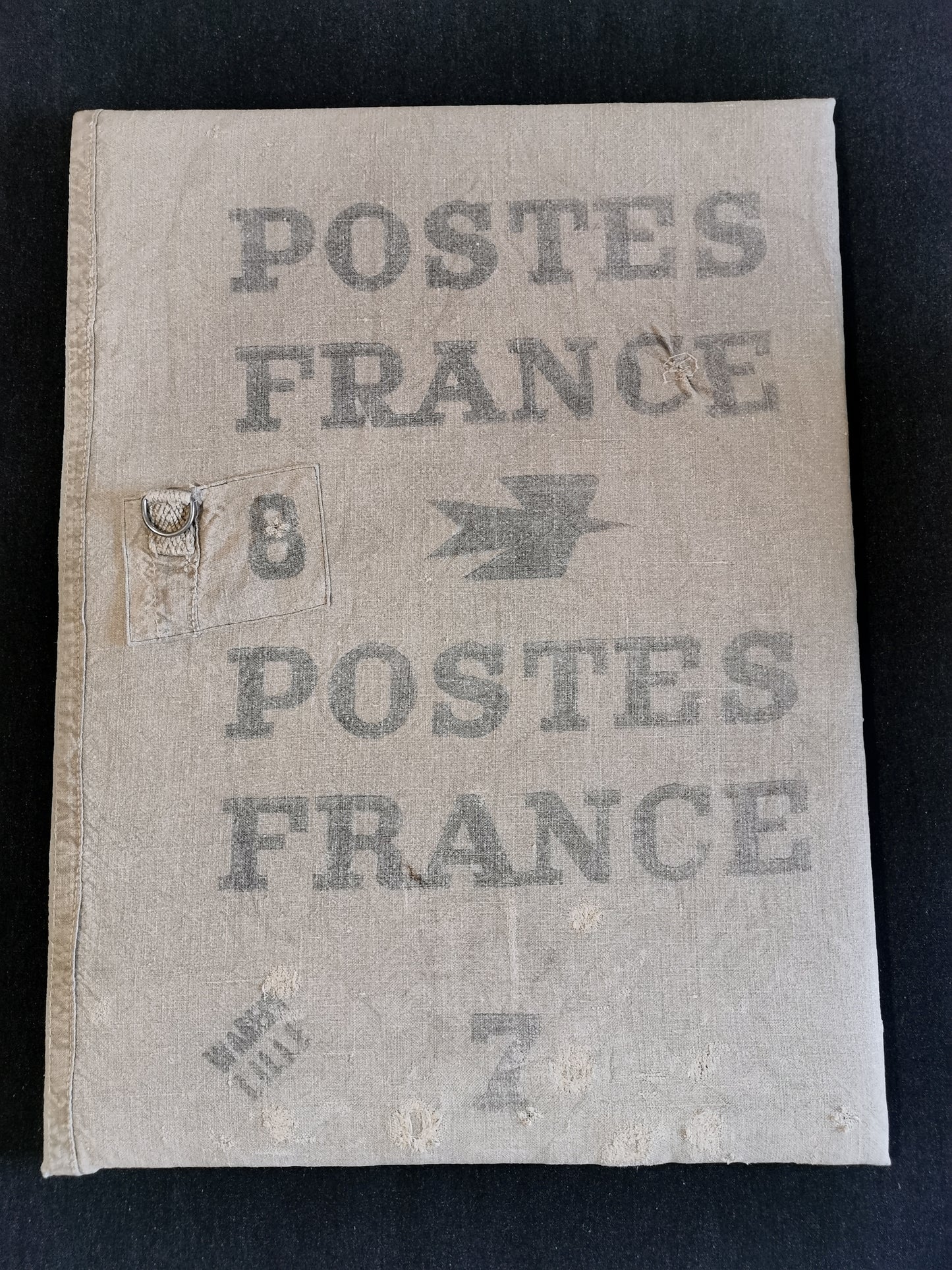 Toile murale la poste vintage